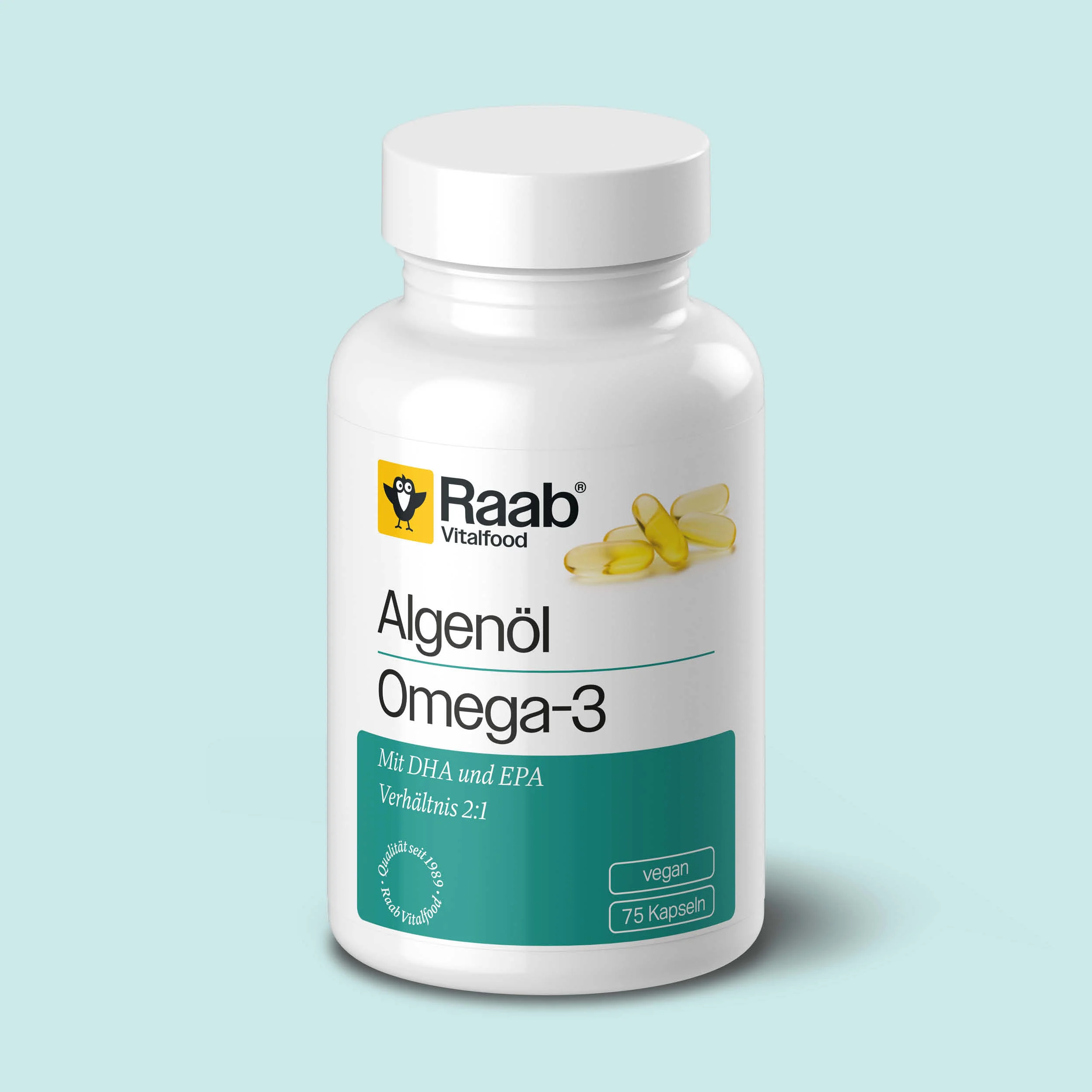 Algenöl Omega-3 Kapseln