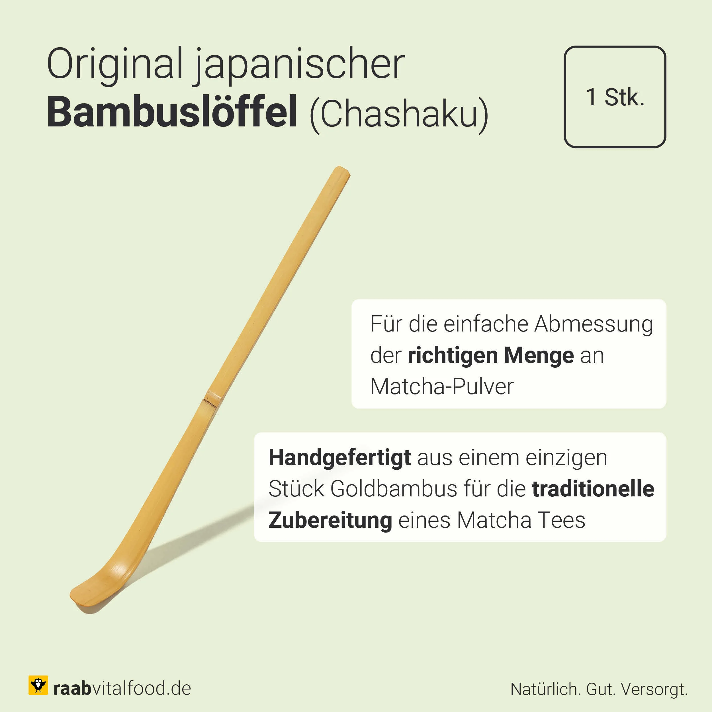 Bambuslöffel für Matcha - Image 2