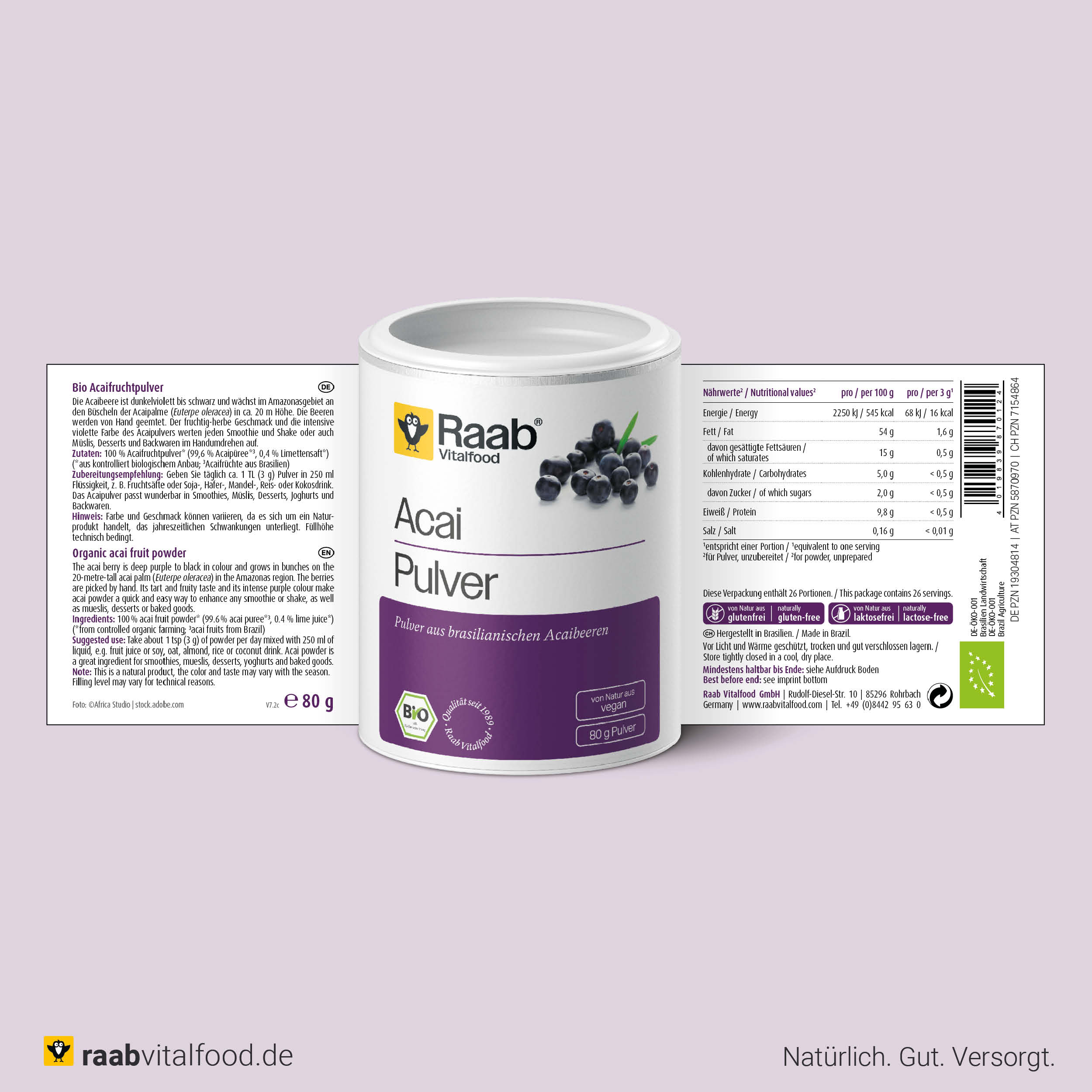 Bio Acai Pulver - Image 2