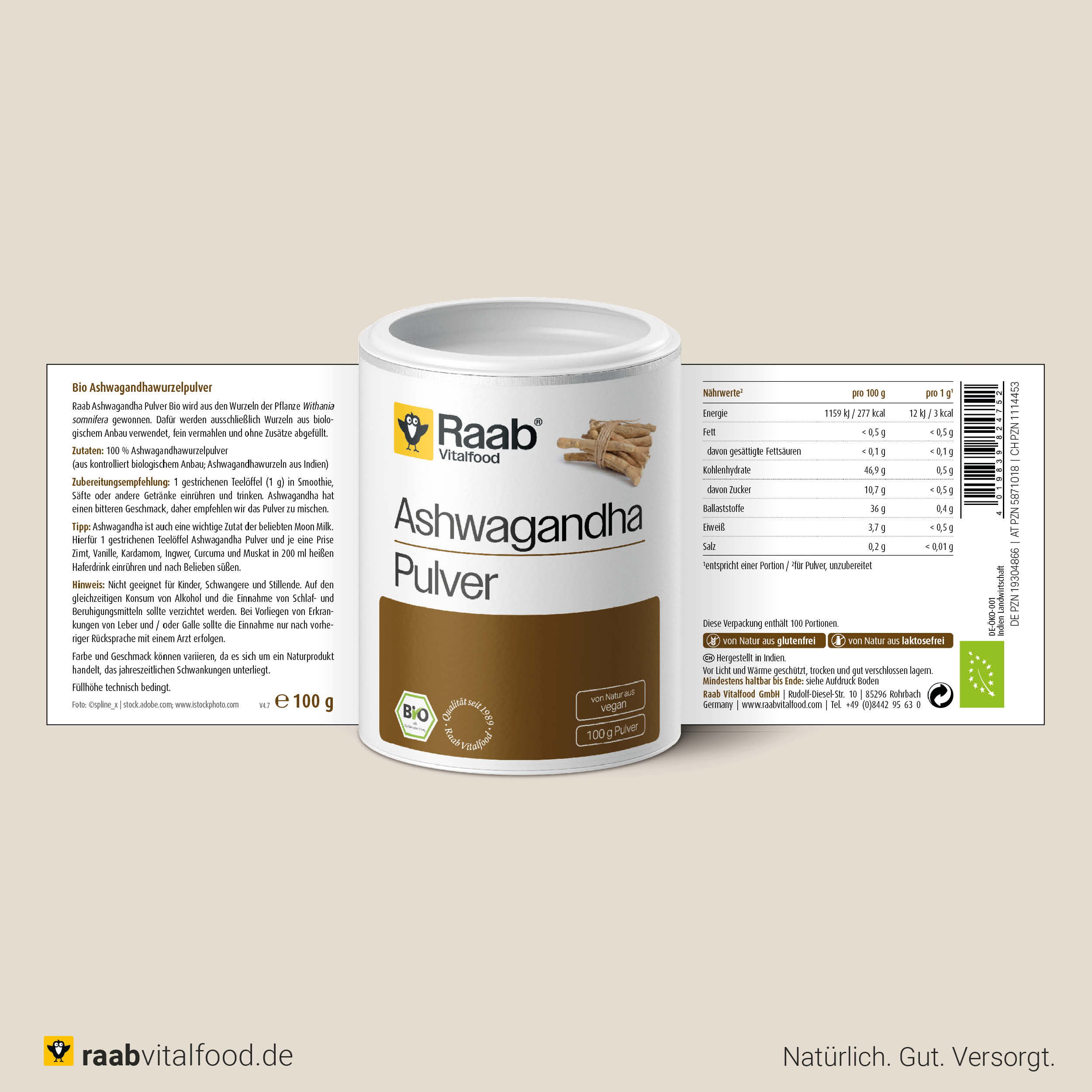 Bio Ashwagandha Pulver - Image 6