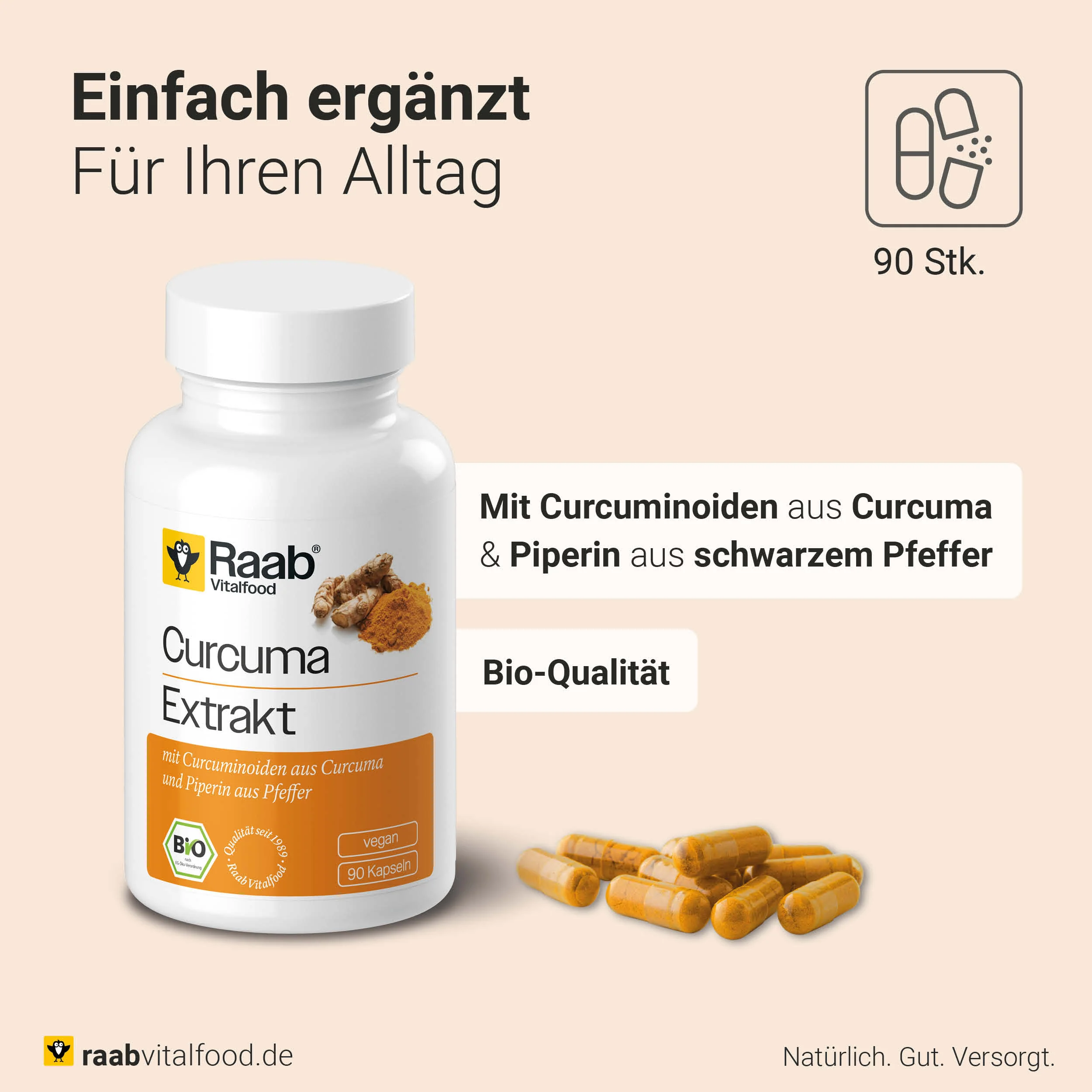 Bio Curcuma Extrakt Kapseln - Image 3