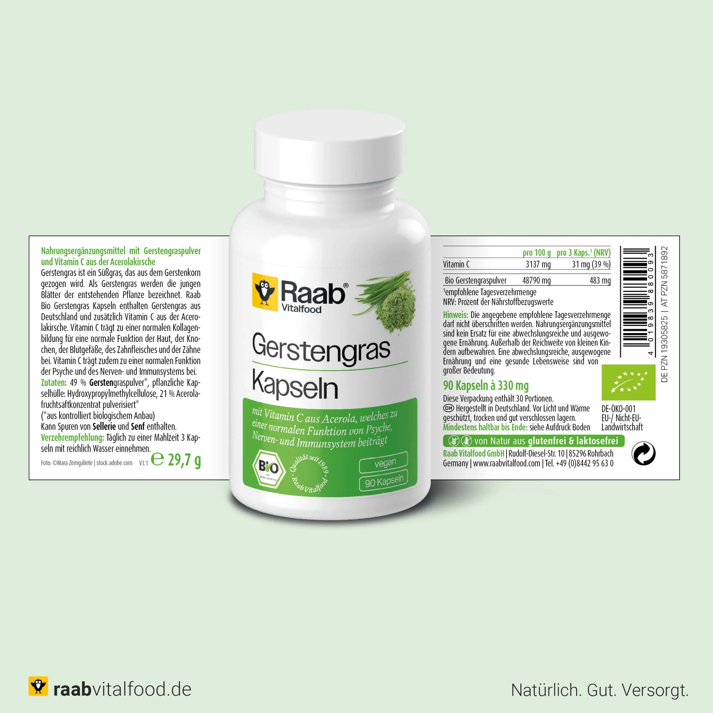 Bio Gerstengras Kapseln - Image 2
