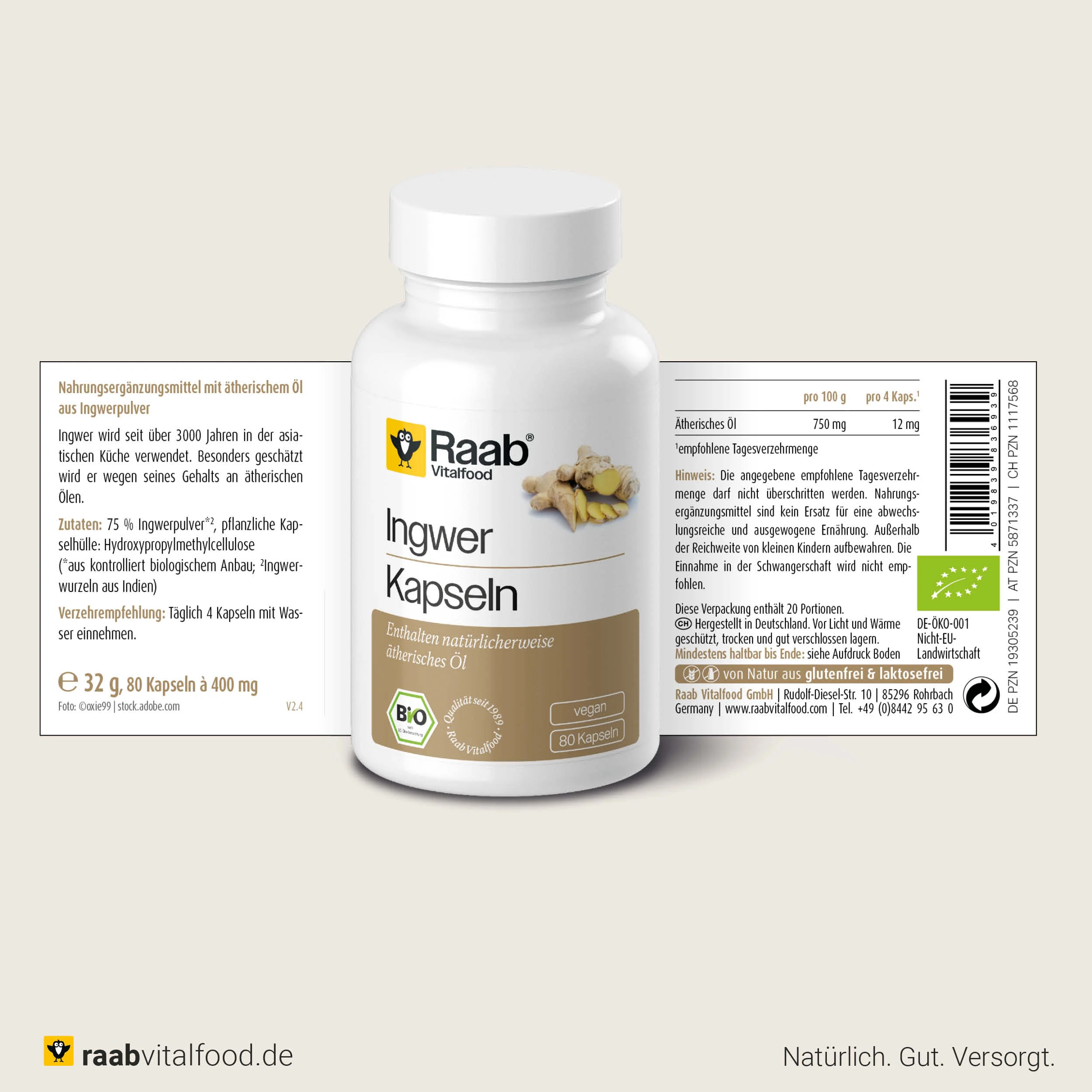 Bio Ingwer Kapseln - Image 2