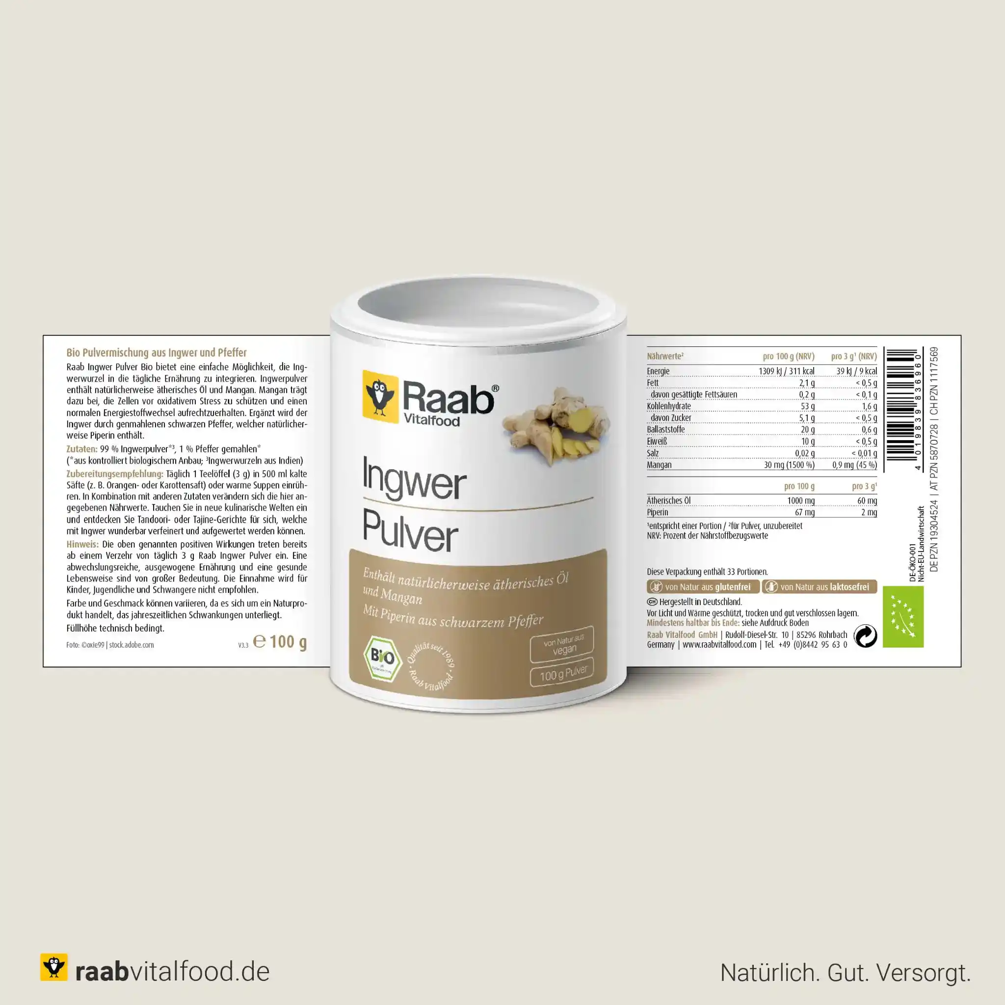 Bio Ingwer Pulver - Image 2