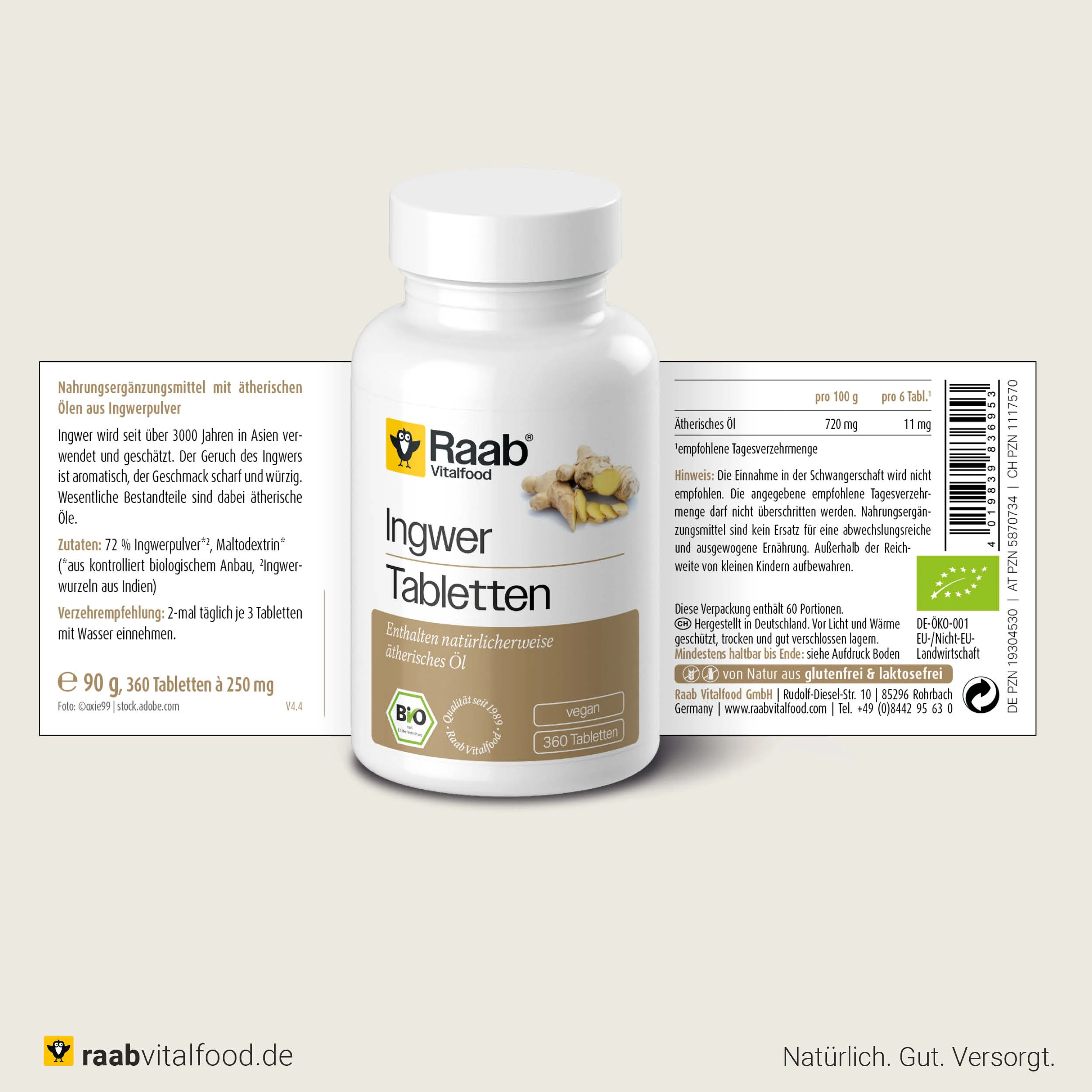 Bio Ingwer Tabletten - Image 2