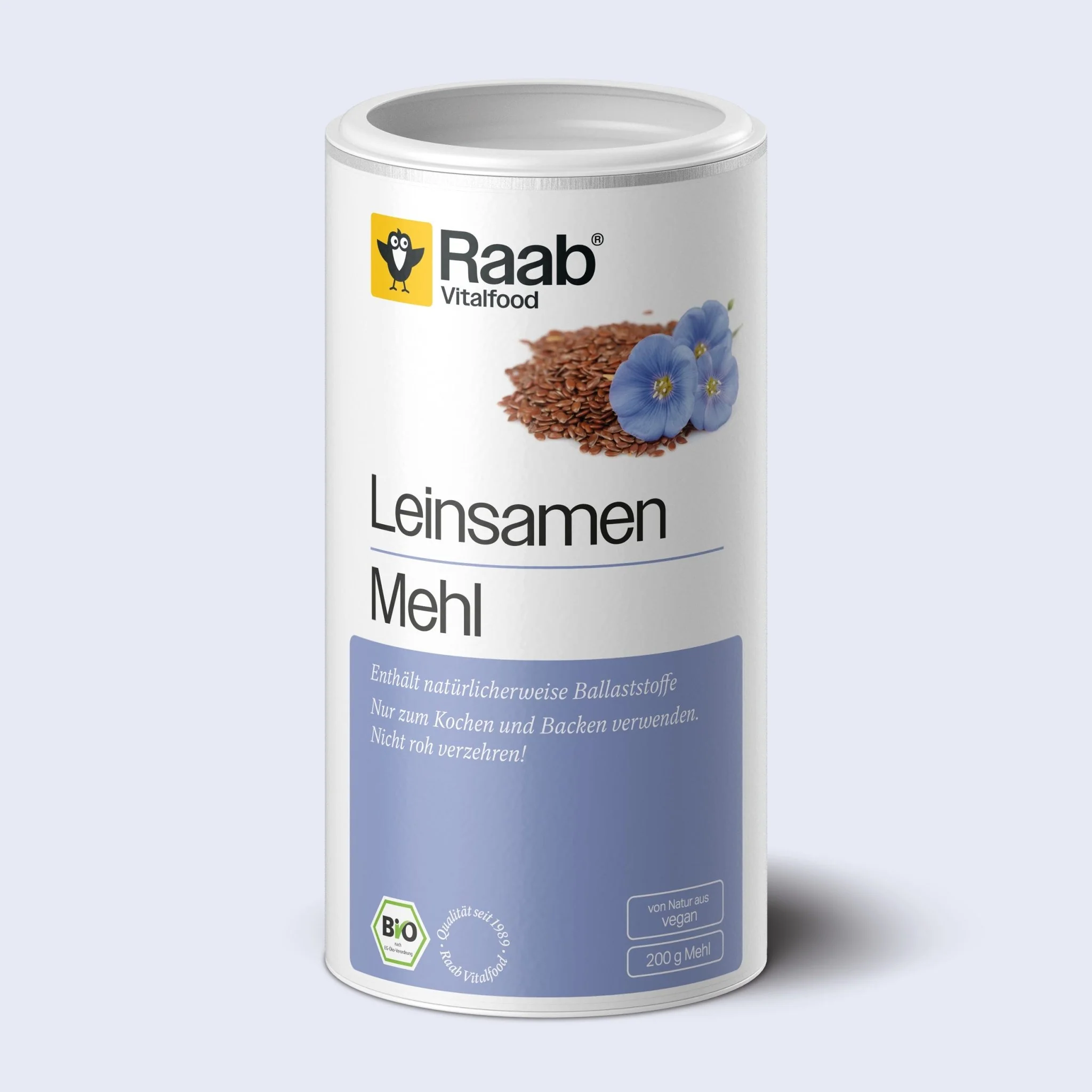 Bio Leinsamen Mehl Pulver