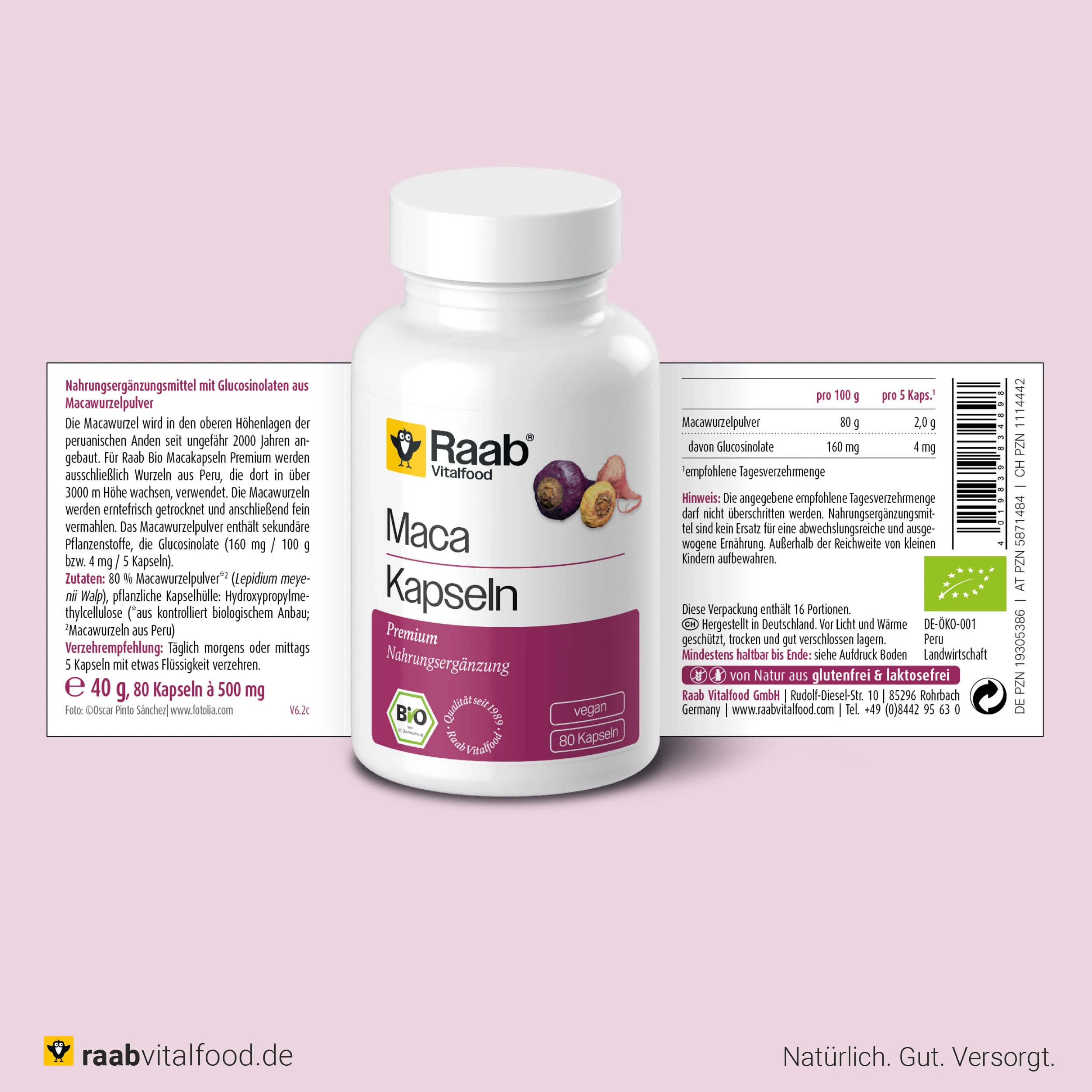 Bio Maca Premium Kapseln - Image 2