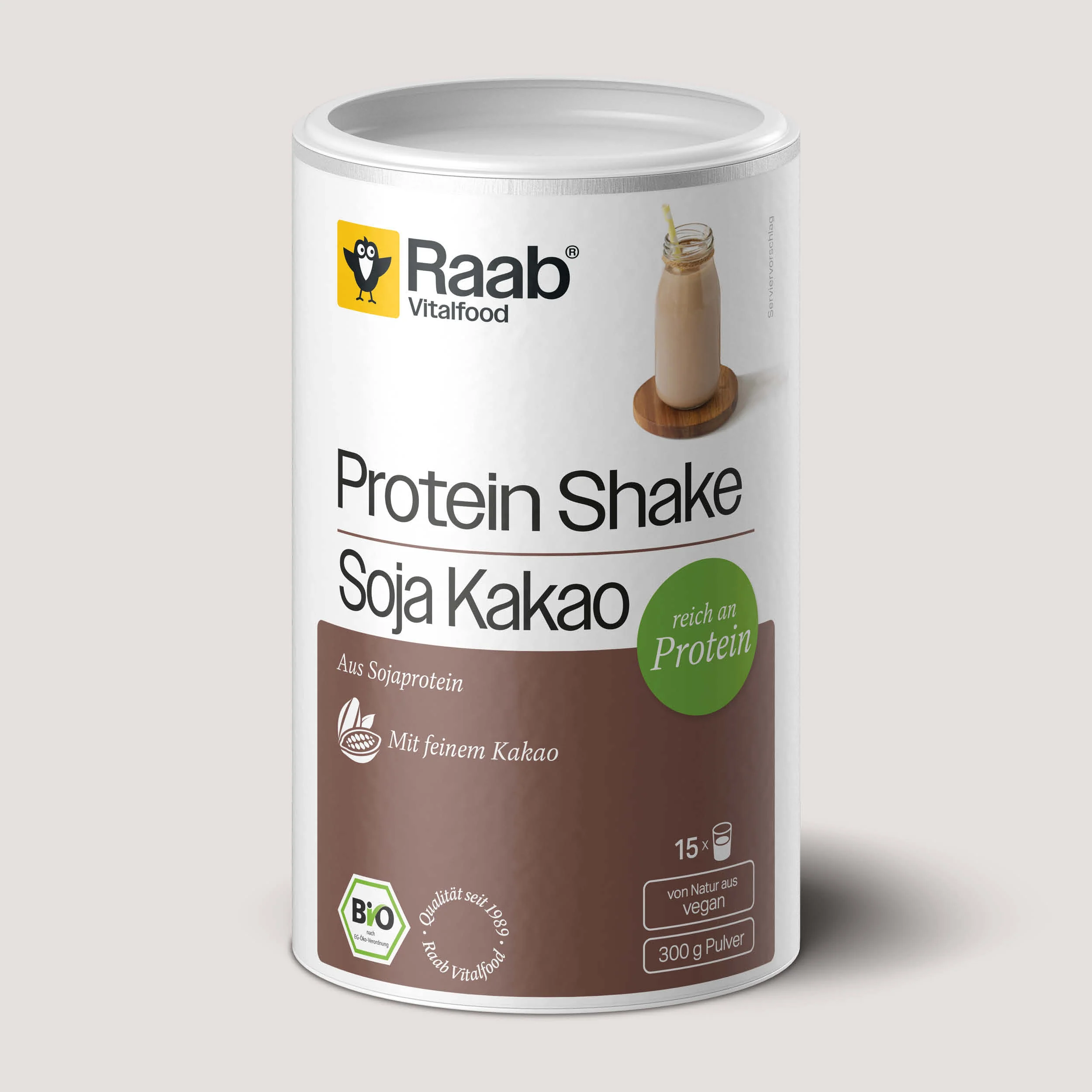 Bio Protein Shake Soja Vanille Pulver - Image 3