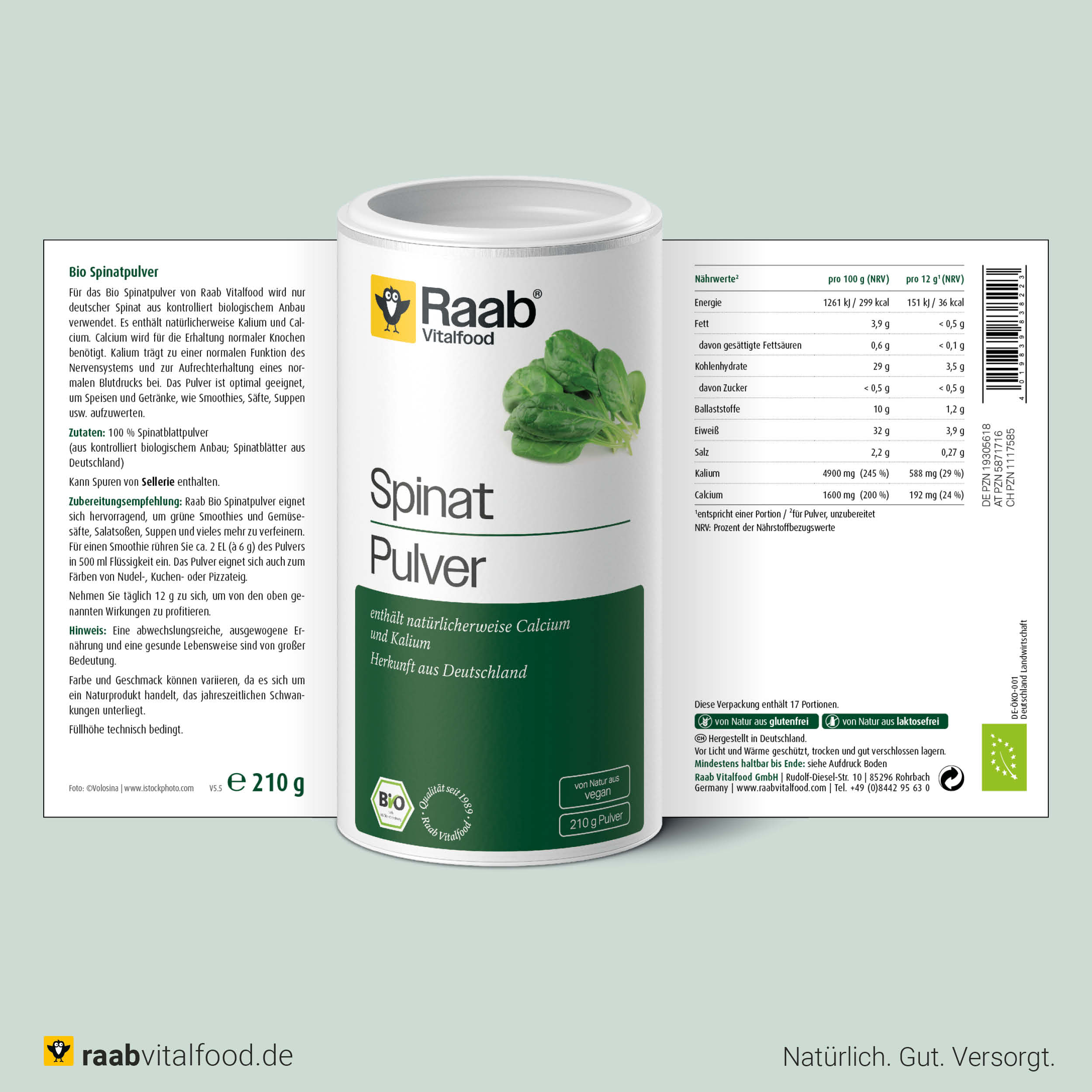 Bio Spinat Pulver - Image 2