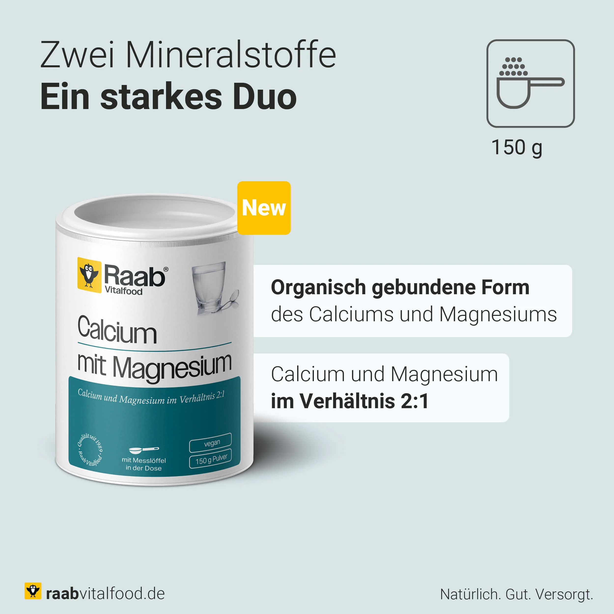 Calcium mit Magnesium Pulver - Image 3