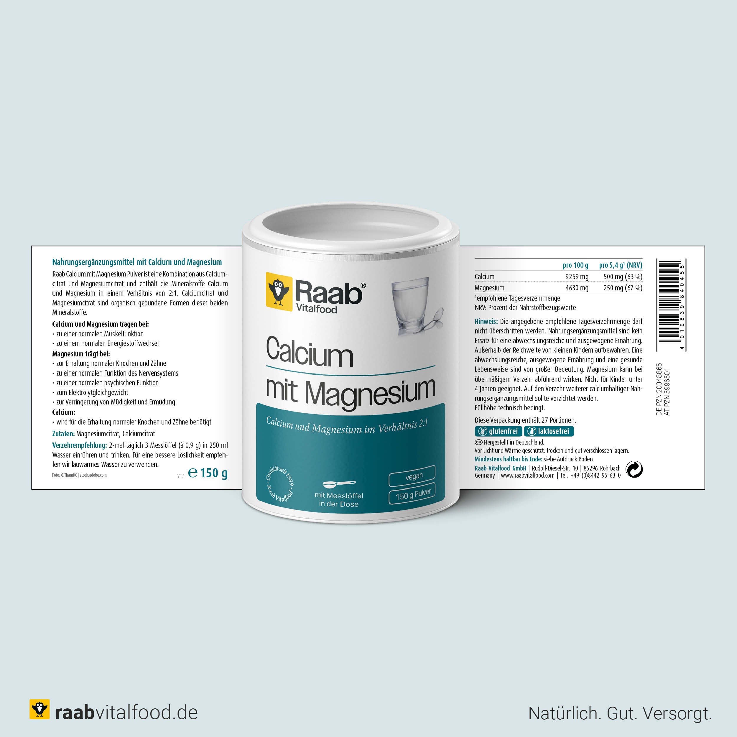 Calcium mit Magnesium Pulver - Image 6