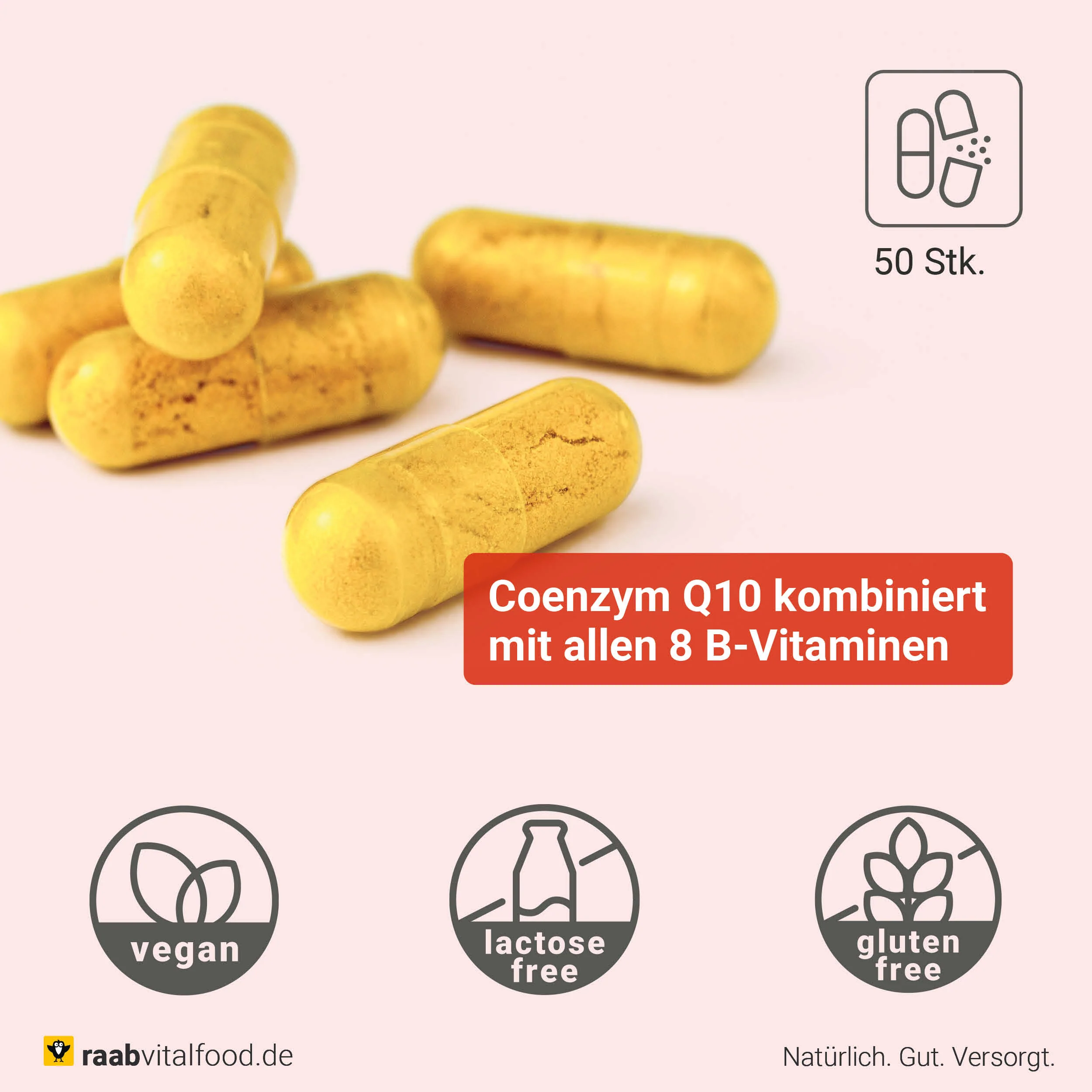 Coenzym Q10 mit B-Vitaminen Kapseln - Image 2
