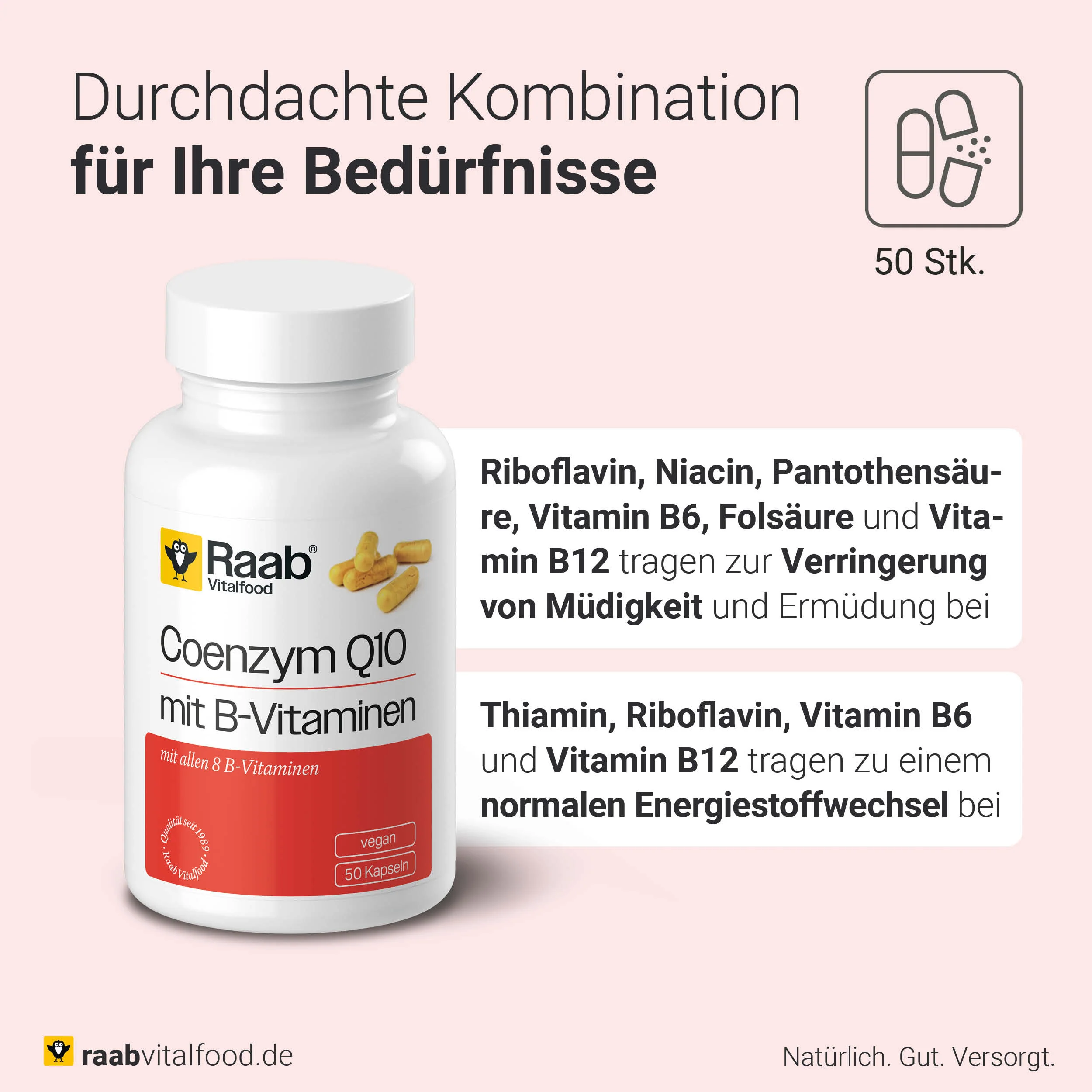 Coenzym Q10 mit B-Vitaminen Kapseln - Image 3