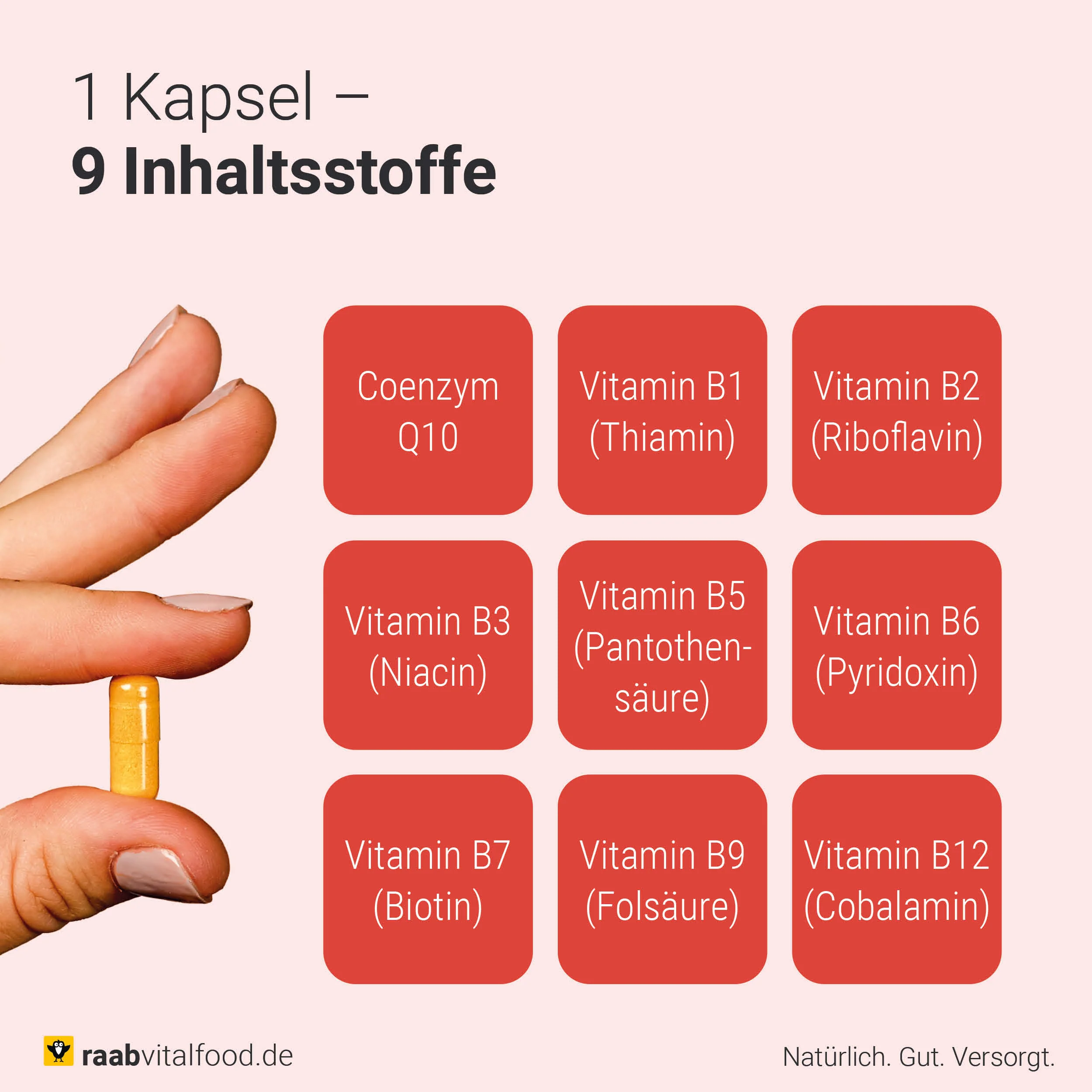 Coenzym Q10 mit B-Vitaminen Kapseln - Image 4