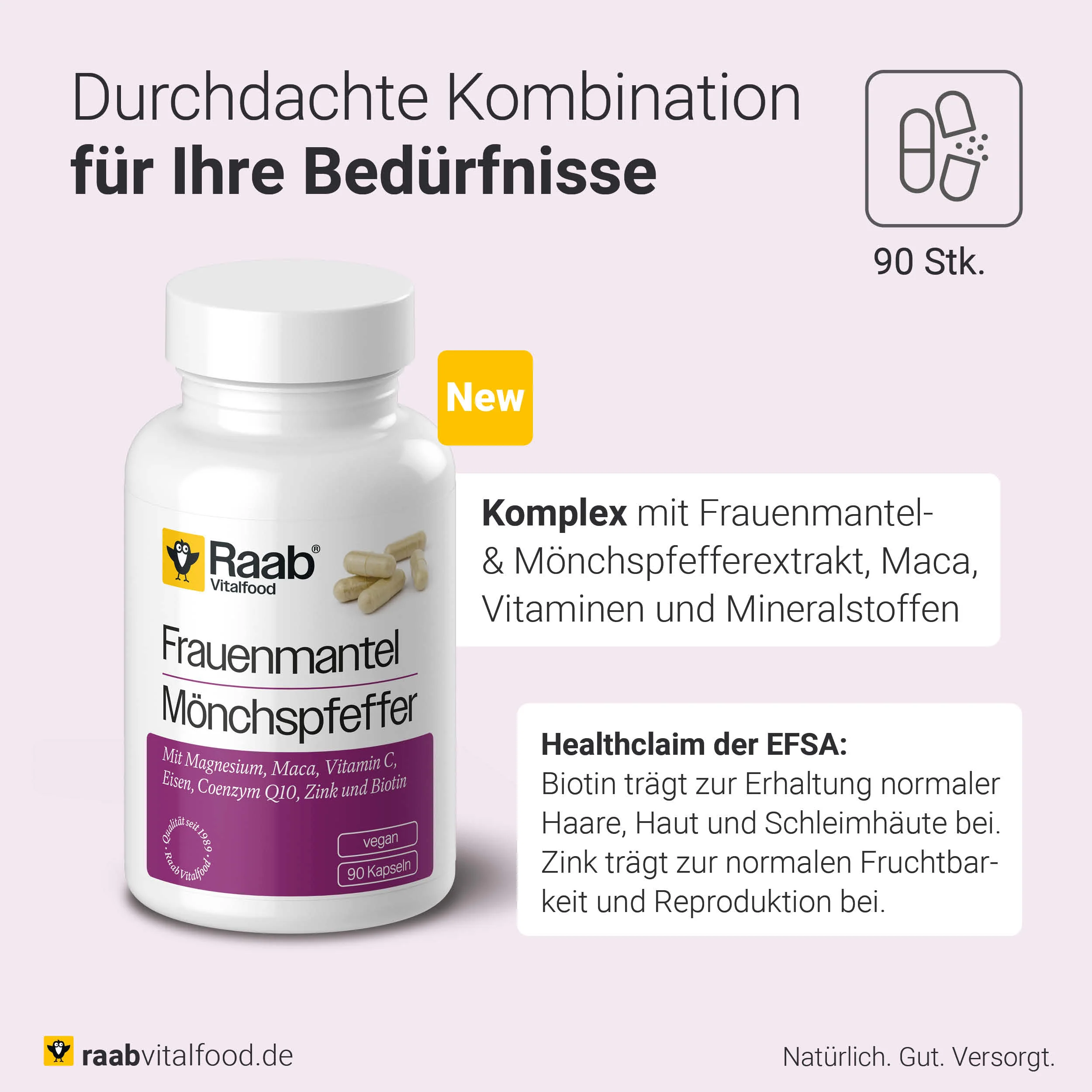 Frauenmantel Mönchspfeffer Kapseln - Image 3