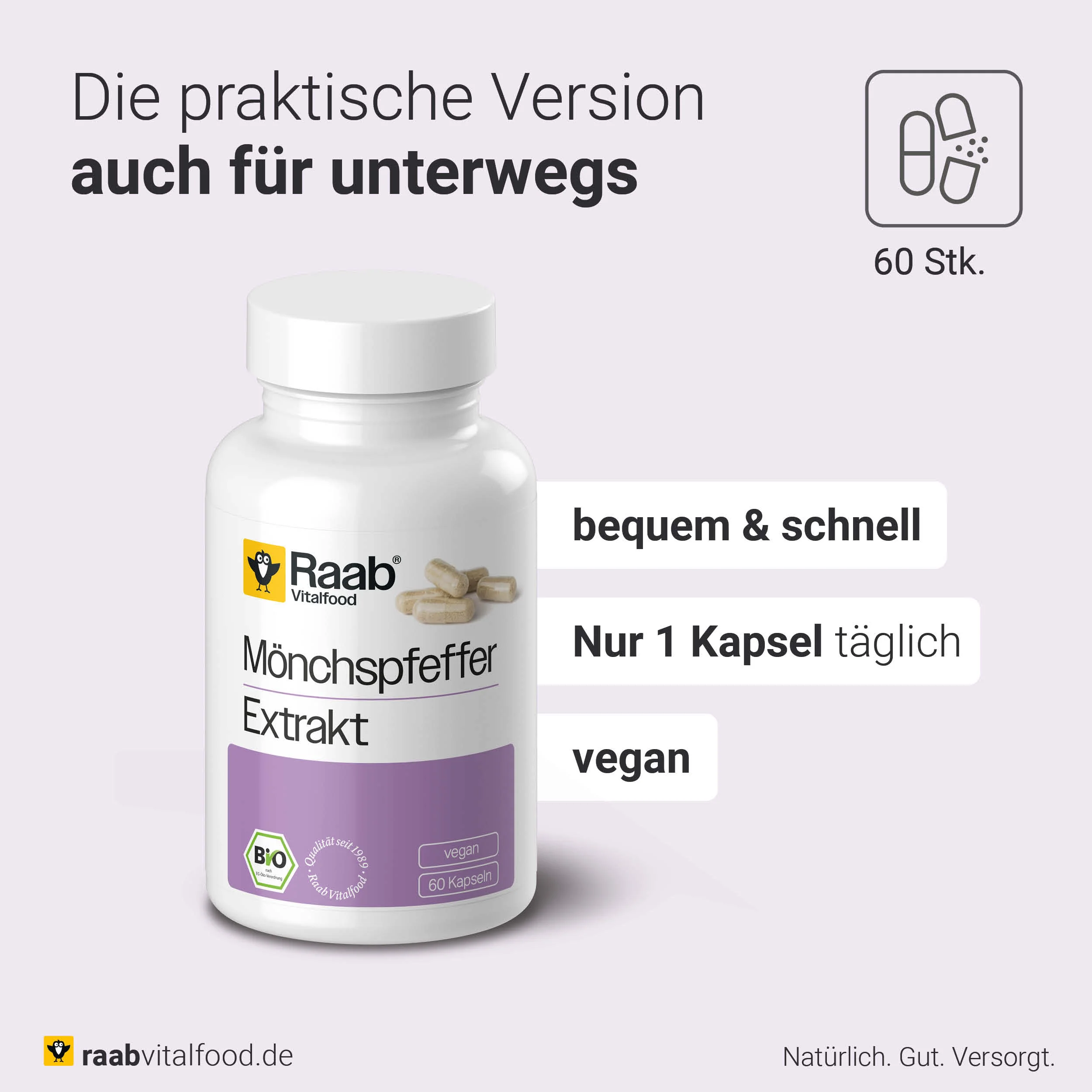 Mönchspfeffer Extrakt Kapseln - Image 5