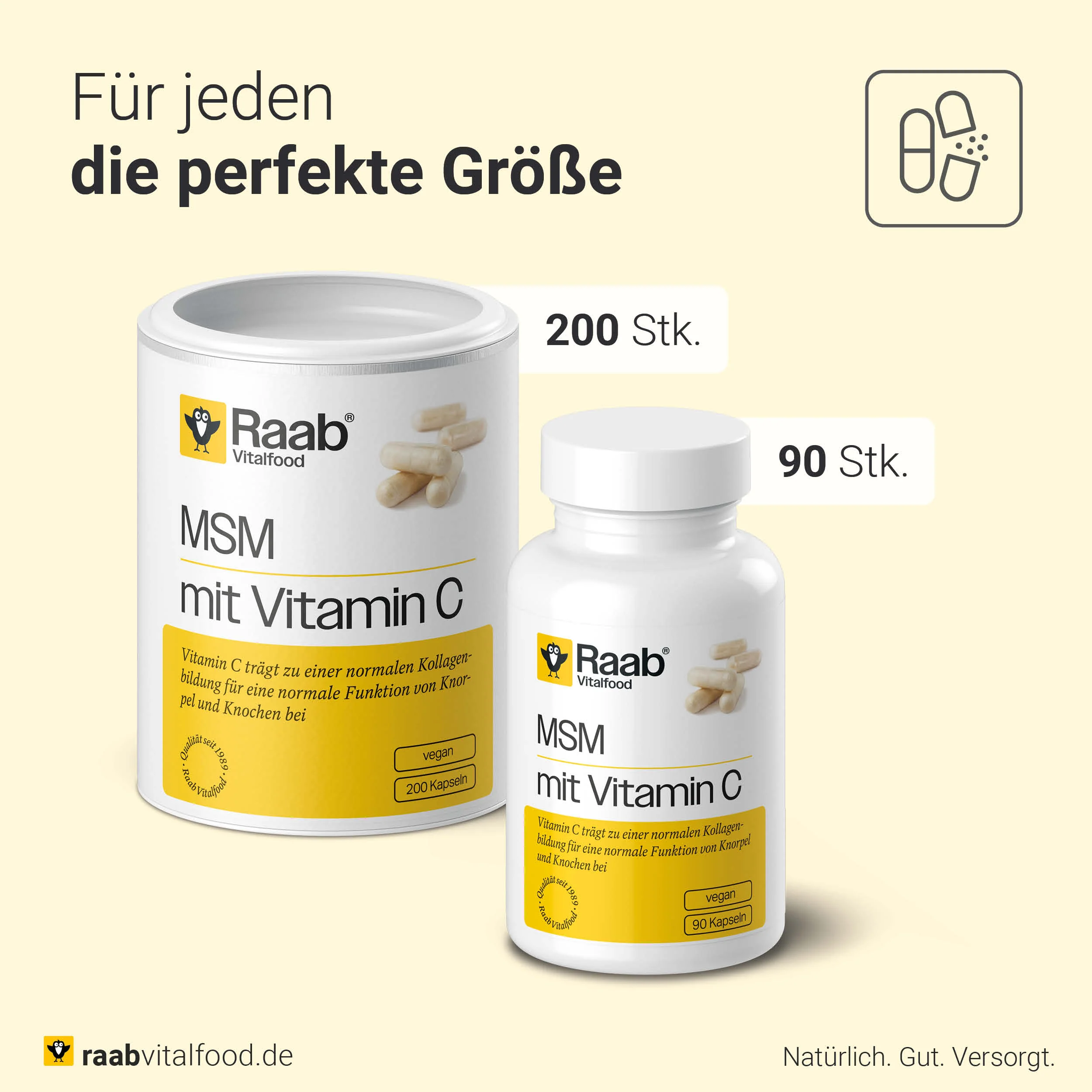 MSM mit Vitamin C Kapseln - Image 5