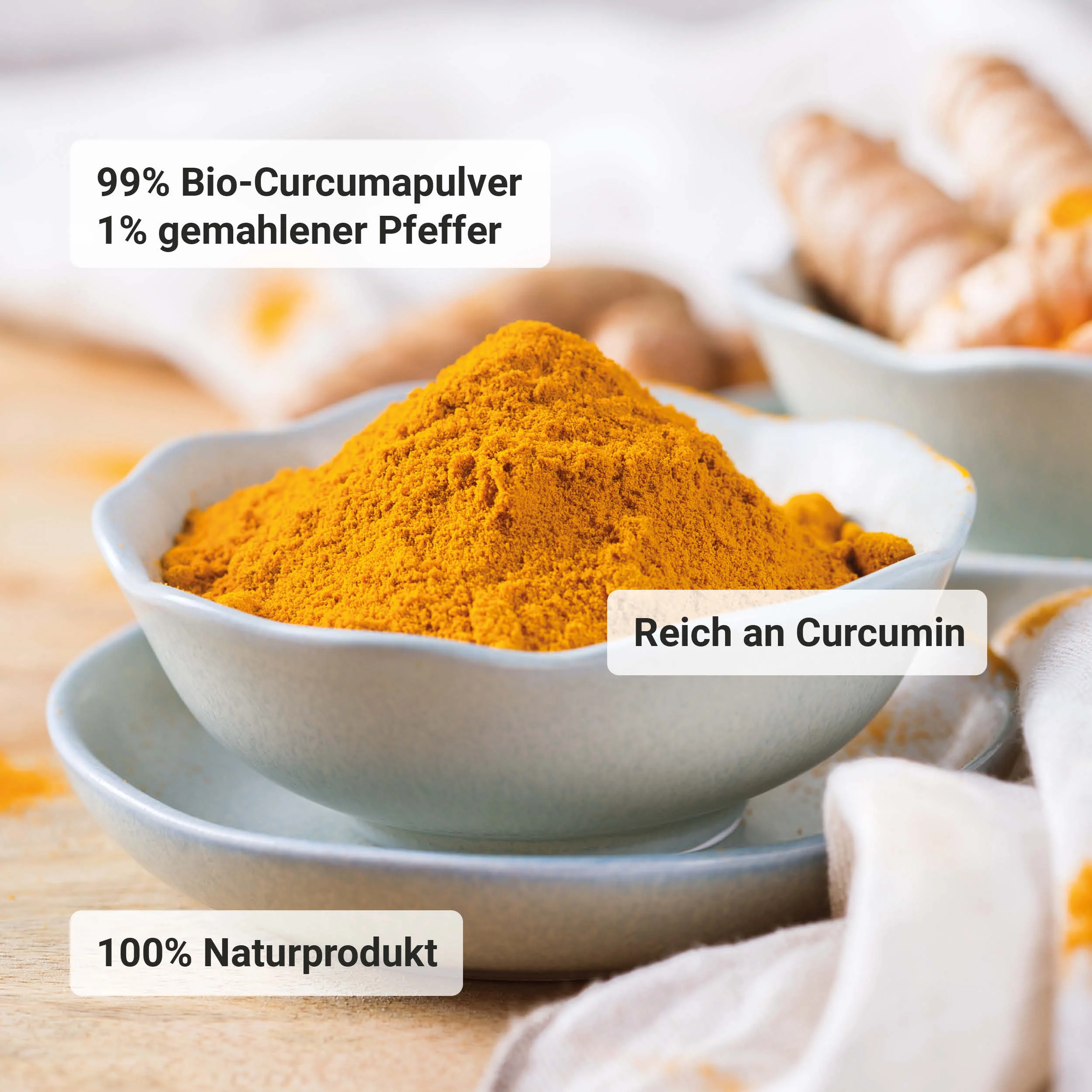 Naturland Bio Curcuma Pulver - Image 4