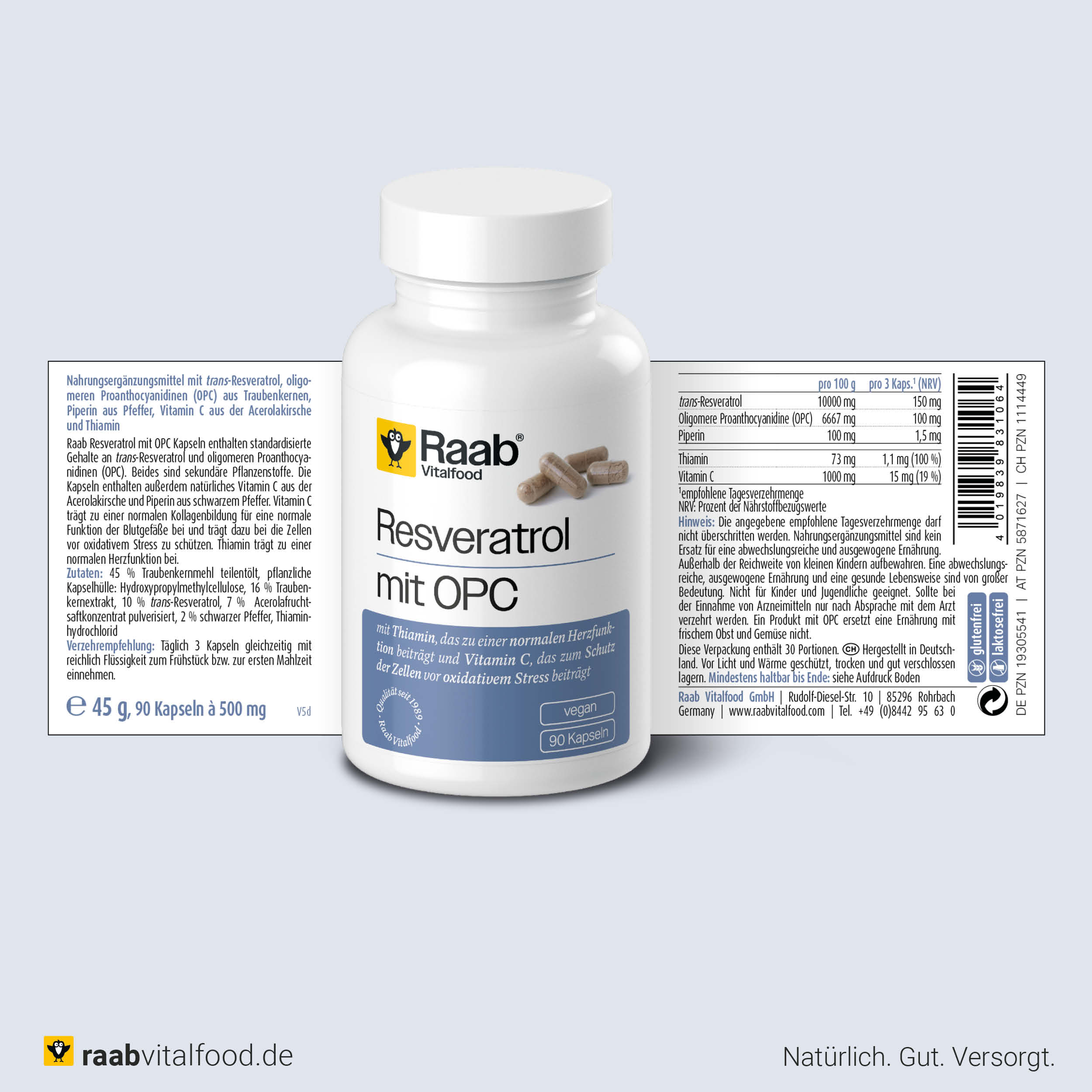 Resveratrol mit OPC Kapseln - Image 2